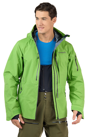 Куртка мужская Norrona Lofoten Gore-Tex Pro Foliage - Фото 4 большая
