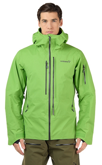 Куртка мужская Norrona Lofoten Gore-Tex Pro Foliage - Фото 5 большая
