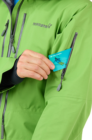 Куртка мужская Norrona Lofoten Gore-Tex Pro Foliage - Фото 10 большая