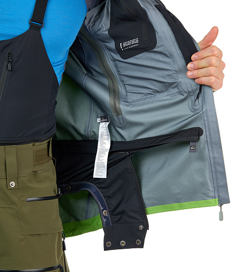 Куртка мужская Norrona Lofoten Gore-Tex Pro Foliage - Фото 17 большая