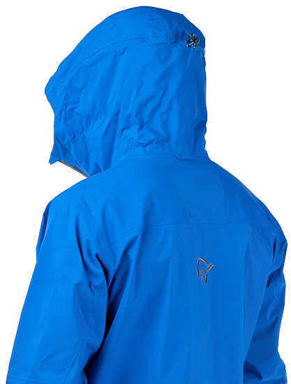 Куртка мужская Norrona Lofoten Gore-Tex Pro Olympian Blue - Фото 8 большая
