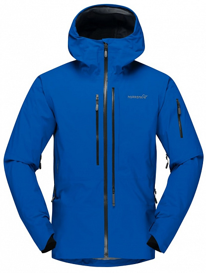 Куртка мужская Norrona Lofoten Gore-Tex Pro Olympian Blue - Фото 1 большая