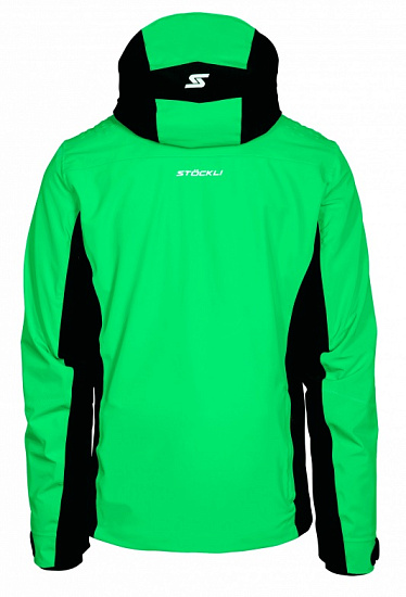Куртка мужская Stockli Ski jacket Race Green - Фото 2 большая