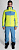 Куртка мужская Stockli Ski jacket Race Lime - Фото 6 малая