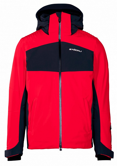Куртка мужская Stockli Ski jacket Race Red - Фото 1 большая