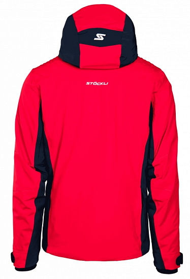 Куртка мужская Stockli Ski jacket Race Red - Фото 2 большая