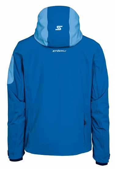 Куртка мужская Stockli Skijacket Sport Dark Steel - Фото 2 большая