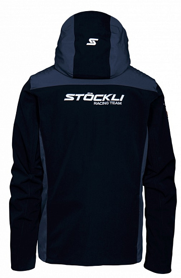 Куртка мужская Stockli Ski jacket WRT Black - Фото 2 большая