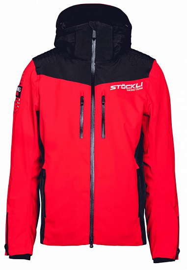 Куртка мужская Stockli Ski jacket WRT Red - Фото 1 большая