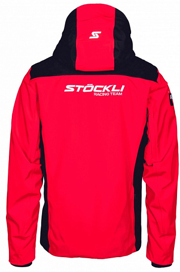 Куртка мужская Stockli Ski jacket WRT Red - Фото 2 большая