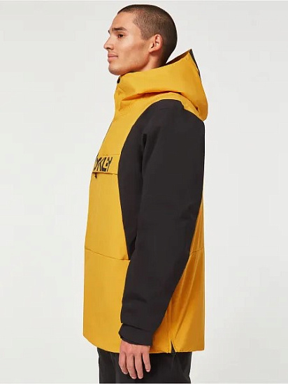 Куртка мужская Oakley TNP TBT Insulated Anorak Amber Yellow/Blackout - Фото 5 большая