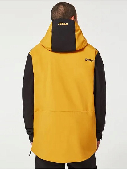 Куртка мужская Oakley TNP TBT Insulated Anorak Amber Yellow/Blackout - Фото 6 большая