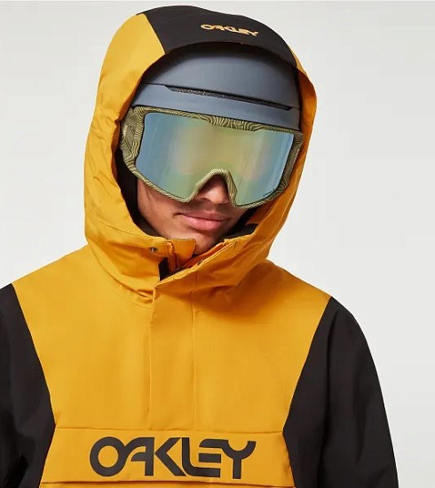 Куртка мужская Oakley TNP TBT Insulated Anorak Amber Yellow/Blackout - Фото 9 большая