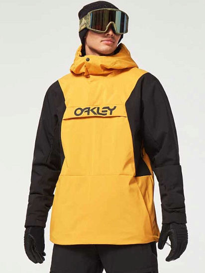 Куртка мужская Oakley TNP TBT Insulated Anorak Amber Yellow/Blackout - Фото 11 большая