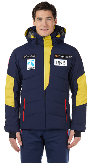 Куртка мужская Phenix Norway Alpine Team Hybrid Down MN1 - Фото 4 большая