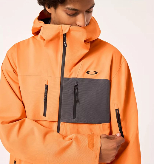Куртка мужская Oakley Kendall RC Shell Soft Orange - Фото 6 большая