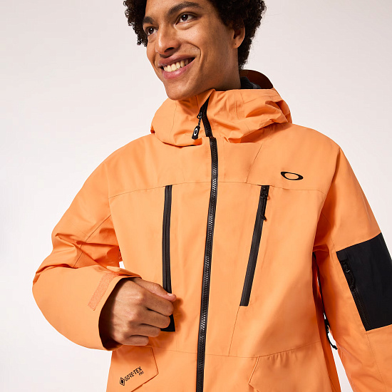 Куртка мужская Oakley Bowls Gore-Tex Pro Shell Soft Orange - Фото 7 большая