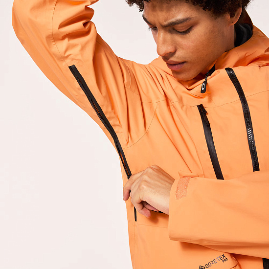 Куртка мужская Oakley Bowls Gore-Tex Pro Shell Soft Orange - Фото 9 большая