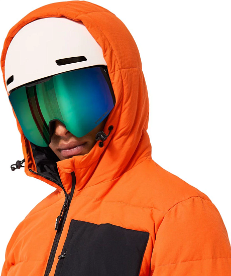 Куртка мужская Oakley Tahoe Puffy RC Burnt Orange - Фото 12 большая