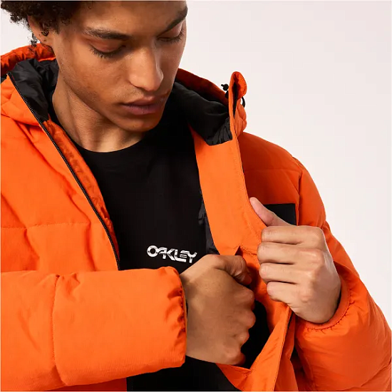 Куртка мужская Oakley Tahoe Puffy RC Burnt Orange - Фото 9 большая