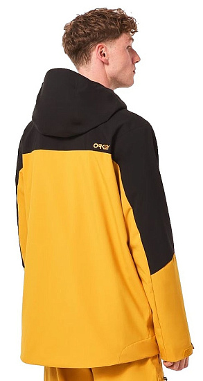 Куртка мужская Oakley TNP TBT Shell Amber Yellow/Blackout - Фото 5 большая