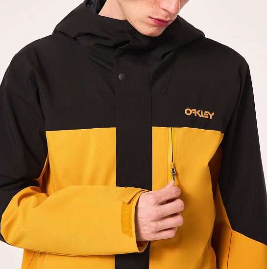 Куртка мужская Oakley TNP TBT Shell Amber Yellow/Blackout - Фото 6 большая