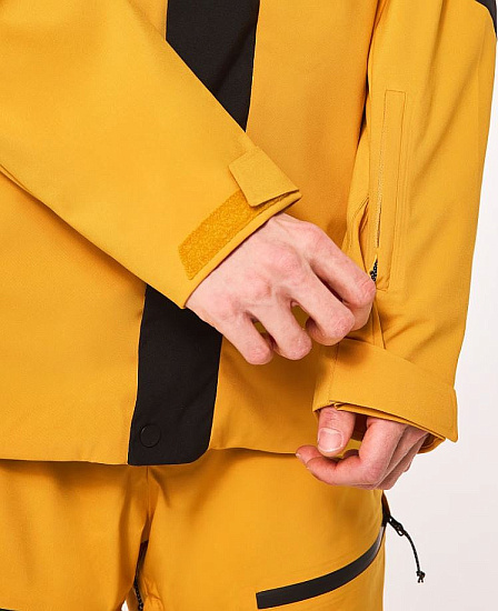 Куртка мужская Oakley TNP TBT Shell Amber Yellow/Blackout - Фото 9 большая