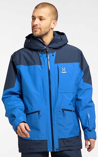 Куртка мужская Haglofs Lumi Insulated Storm Blue/Tarn Blue - Фото 3 большая