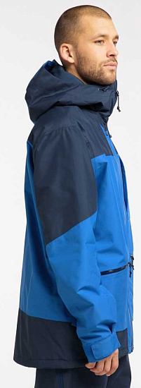 Куртка мужская Haglofs Lumi Insulated Storm Blue/Tarn Blue - Фото 5 большая