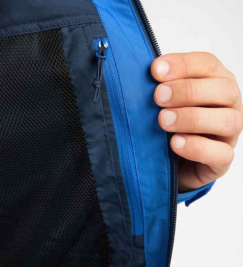 Куртка мужская Haglofs Lumi Insulated Storm Blue/Tarn Blue - Фото 7 большая