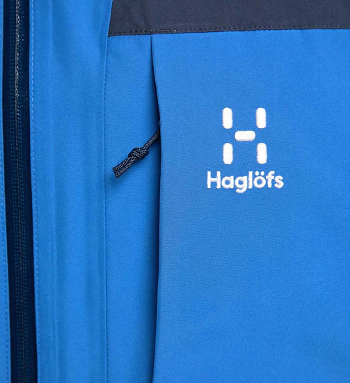 Куртка мужская Haglofs Lumi Insulated Storm Blue/Tarn Blue - Фото 10 большая