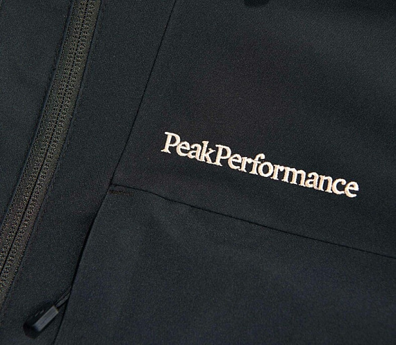 Куртка мужская Peak Performance Maroon Black - Фото 4 большая