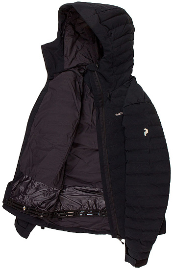 Куртка мужская Peak Performance Frost Ski Black - Фото 2 большая