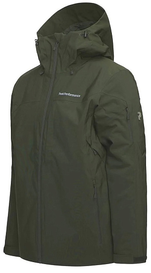 Куртка мужская Peak Performance Maroon Thrill Green - Фото 3 большая