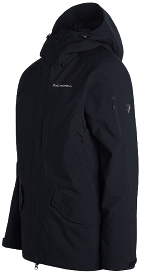Куртка мужская Peak Performance Maroon Long Black - Фото 4 большая