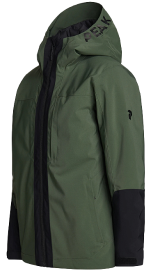Куртка мужская Peak Performance Rider Ski Thrill Green/Black - Фото 5 большая