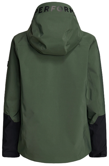 Куртка мужская Peak Performance Rider Ski Thrill Green/Black - Фото 6 большая