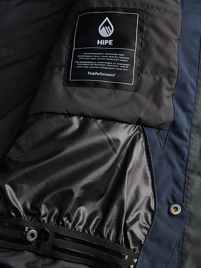 Куртка мужская Peak Performance Rider Ski Blue Shadow - Фото 4 большая
