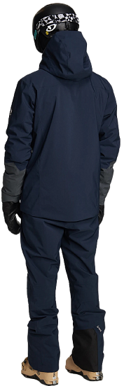 Куртка мужская Peak Performance Rider Ski Blue Shadow - Фото 9 большая