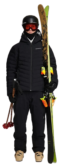 Куртка мужская Peak Performance Frost Ski Black - Фото 9 большая