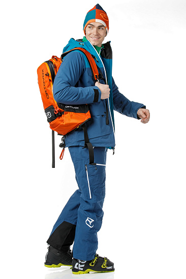 Куртка мужская Ortovox 2L Swisswool Andermatt Night Blue - Фото 3 большая