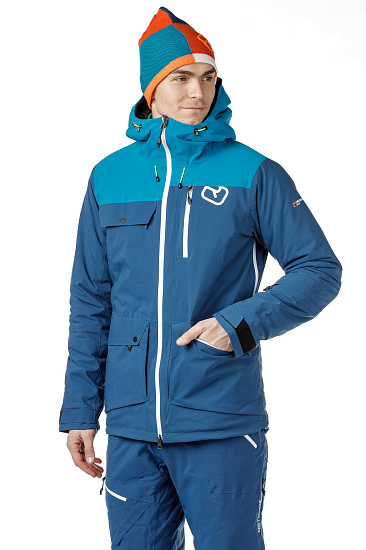 Куртка мужская Ortovox 2L Swisswool Andermatt Night Blue - Фото 5 большая