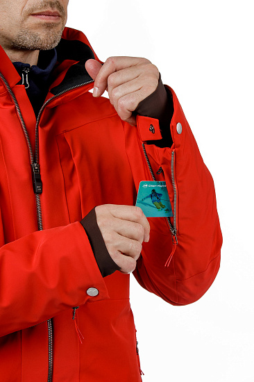 Куртка мужская Mountain Force Faris Goji Berry Red - Фото 7 большая