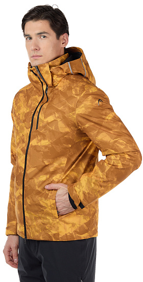 Куртка мужская Head Storm Crinkle Camo Yellow - Фото 6 большая