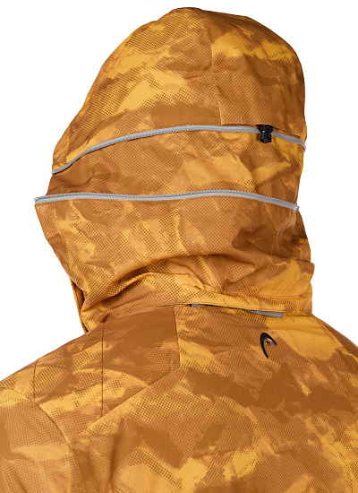 Куртка мужская Head Storm Crinkle Camo Yellow - Фото 8 большая