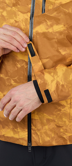 Куртка мужская Head Storm Crinkle Camo Yellow - Фото 9 большая