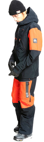Куртка мужская Quiksilver Highline True Black - Фото 11 большая