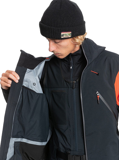 Куртка мужская Quiksilver Highline True Black - Фото 13 большая