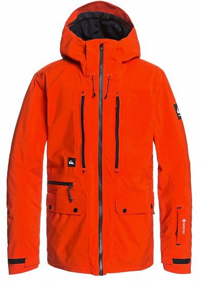 Куртка мужская Quiksilver Black Alder Pureed Pumpkin - Фото 1 большая