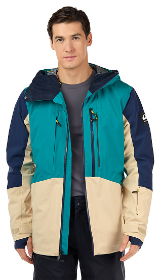 Куртка мужская Quiksilver Travis Rice Stretch Everglade - Фото 4 большая